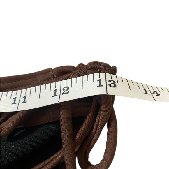 Brown Tie-Side Bikini Bottom - Picture 2 of 7